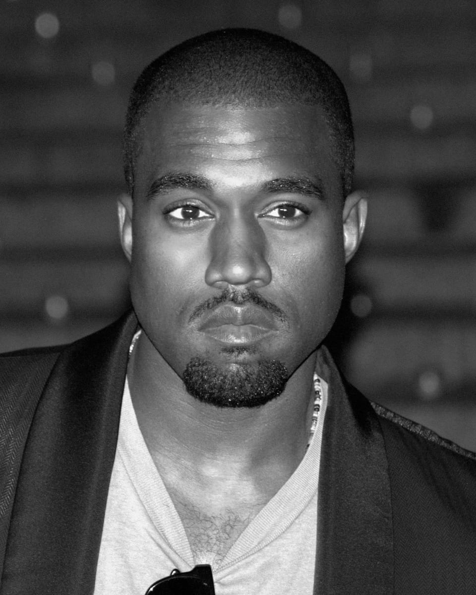 Portrait of Kanye West